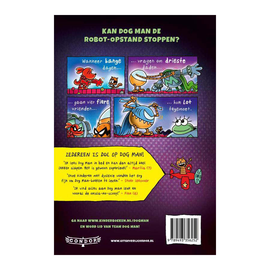 Dog Man 12 - Dog Man: Redder in Rood Kinderboek