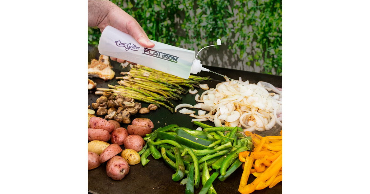 Char-GrillerFlat Iron Bakplaat Starter Kit grillbestek