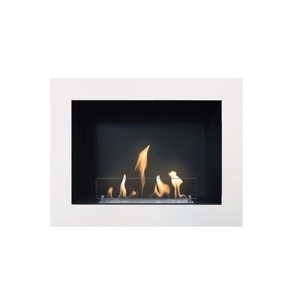 Serra bio-etanol veggovn - Hvit - stemningsovn - 1,5 KW varme