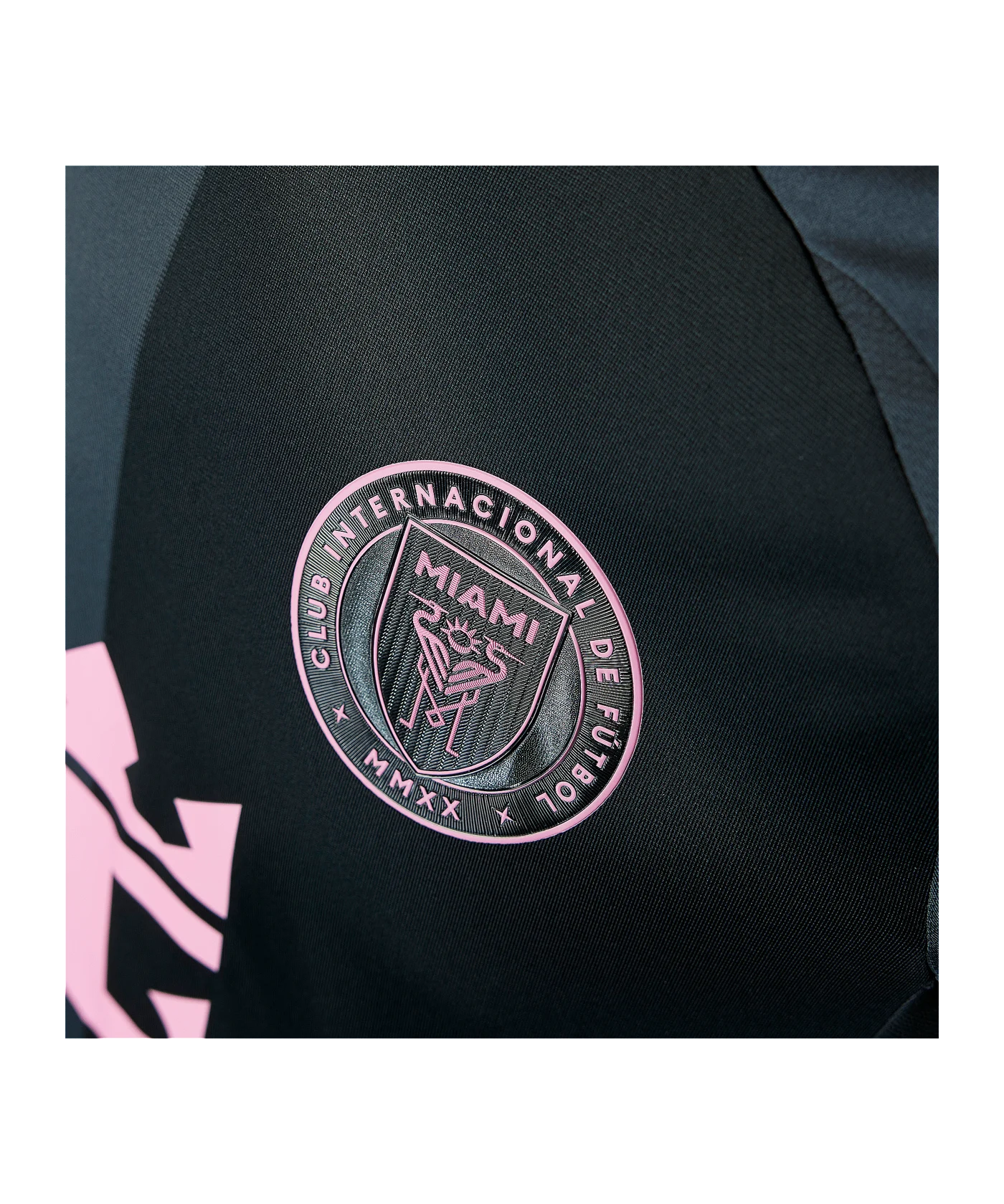 adidas Inter Miami Auth. Trikot Away 2025 Schwarz