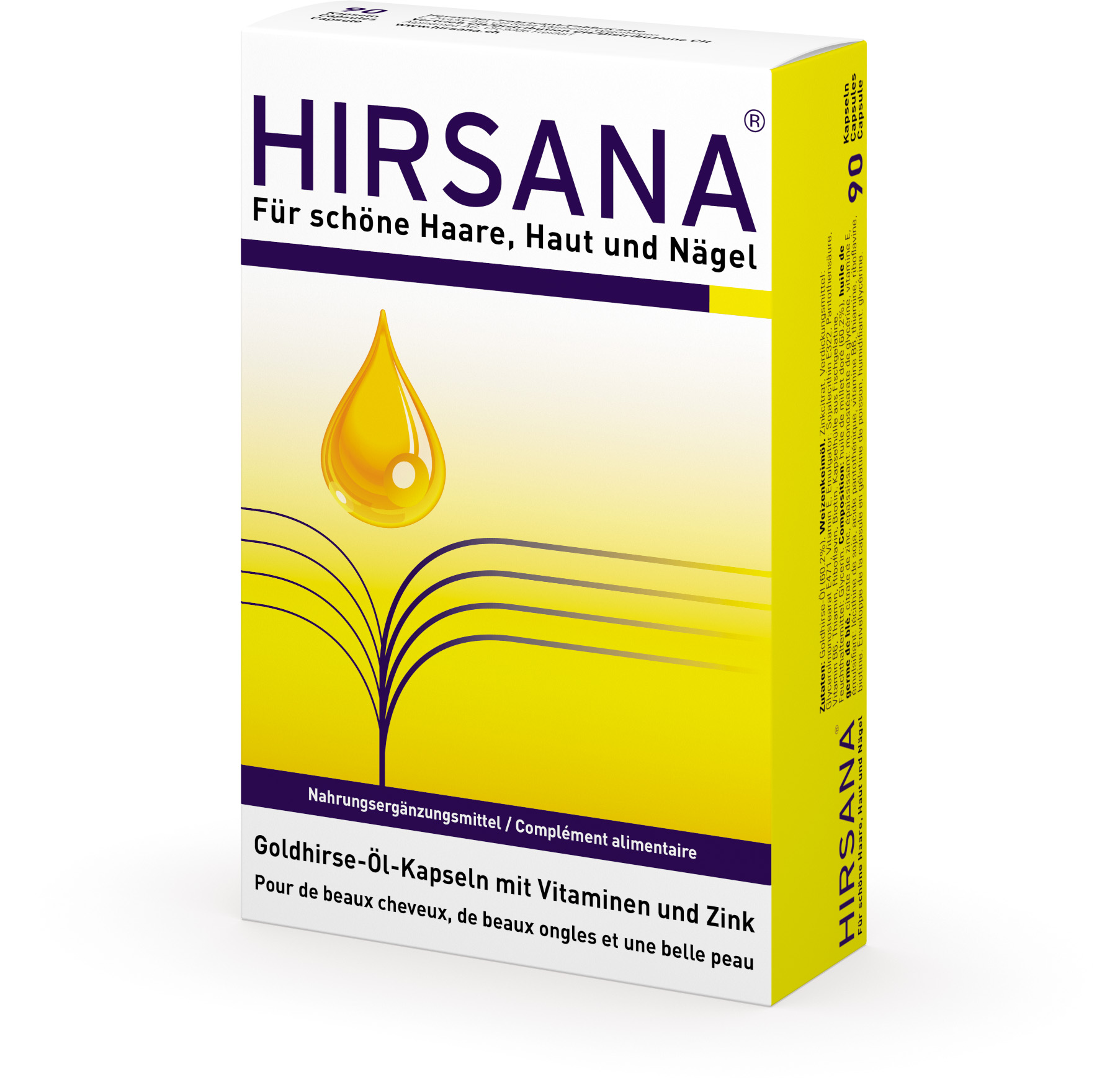 HIRSANA Goldhirse-Öl-Kapseln Kaps 90 Stk