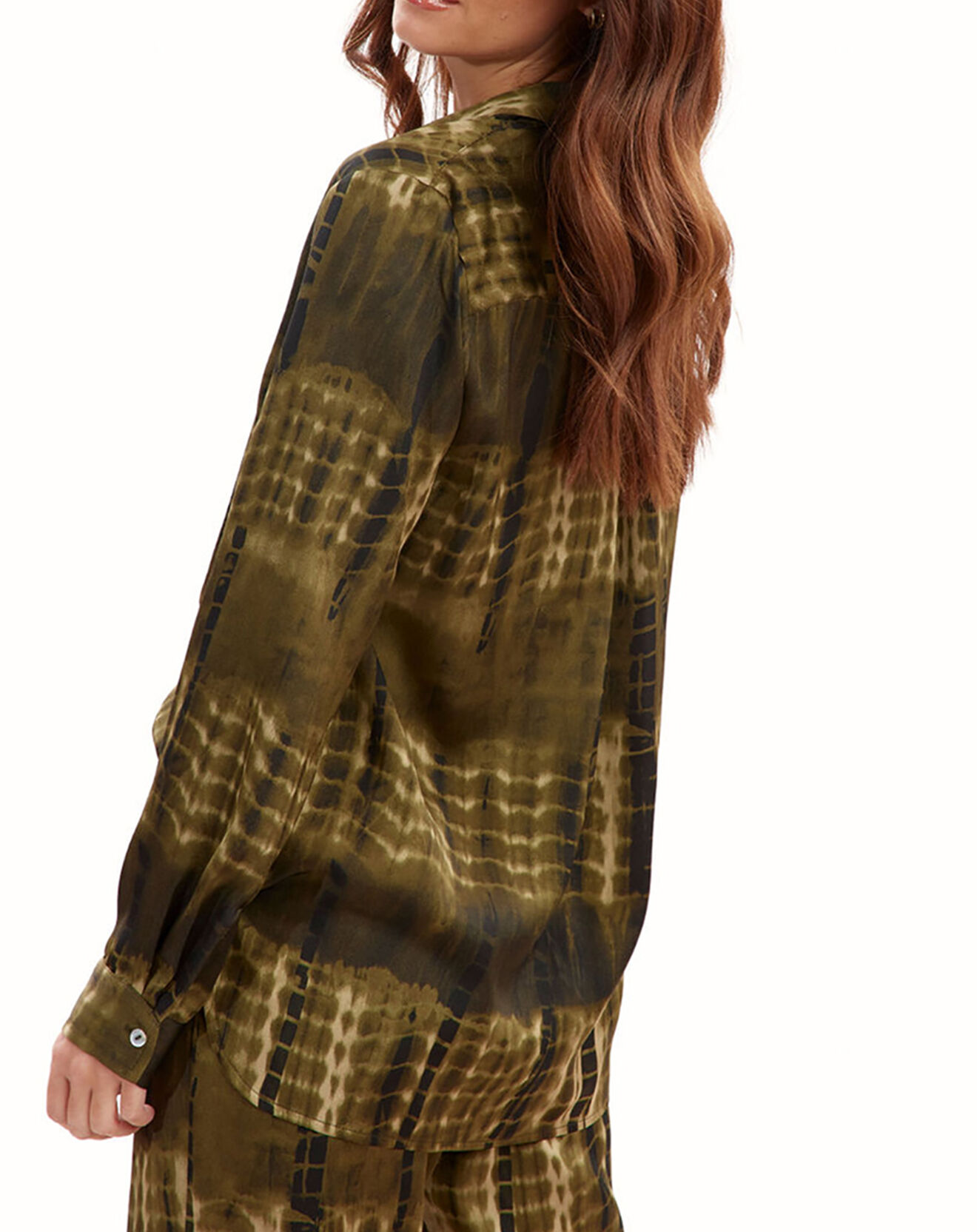 Lauren Vidal Chemise Store army