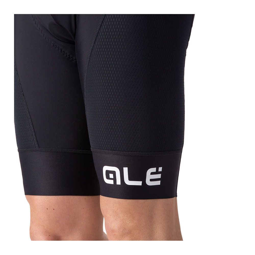 Ale AGONISTA PLUS - Cuissard À bretelles Homme black/white