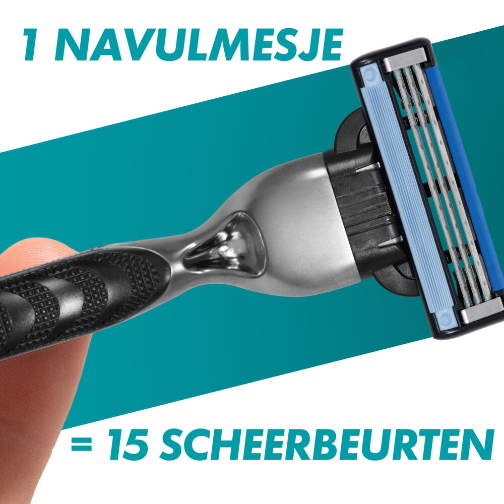 Gillette Scheermesjes Mach3 8 stuks