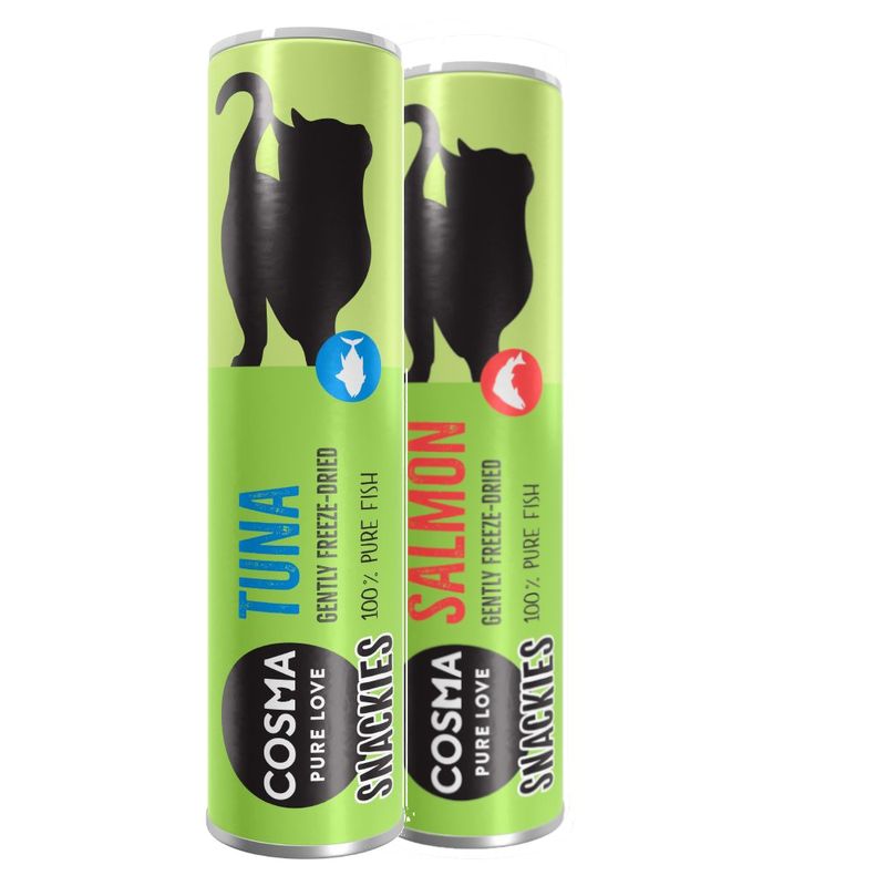 Offre découverte Cosma Snackies Friandises lyophilisées pour chat
