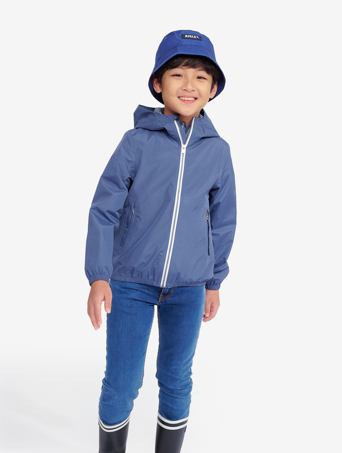 Imperméable et coupe-vent enfant MTD et UVC pliable MARAIS I