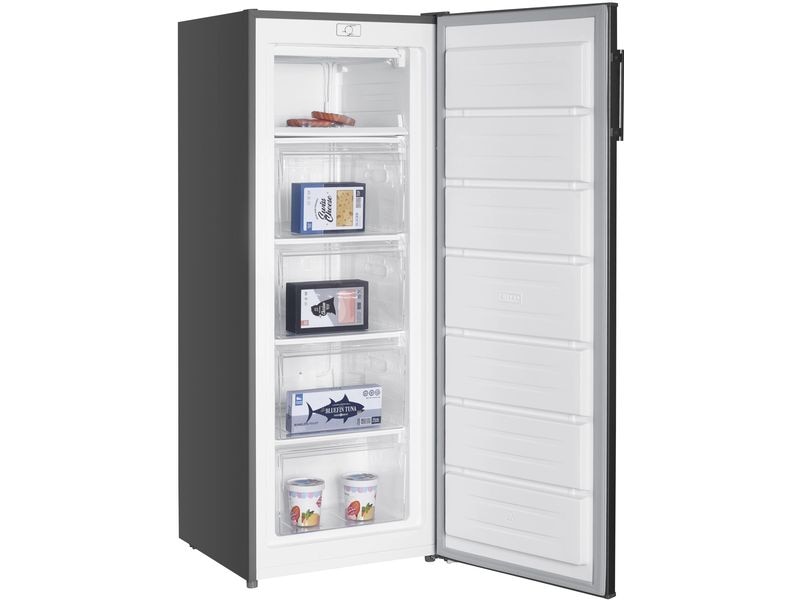 SPC Gefrierschrank H-GS3840 Grau Rechts, Wechselbar Freistehender Gefrierschrank