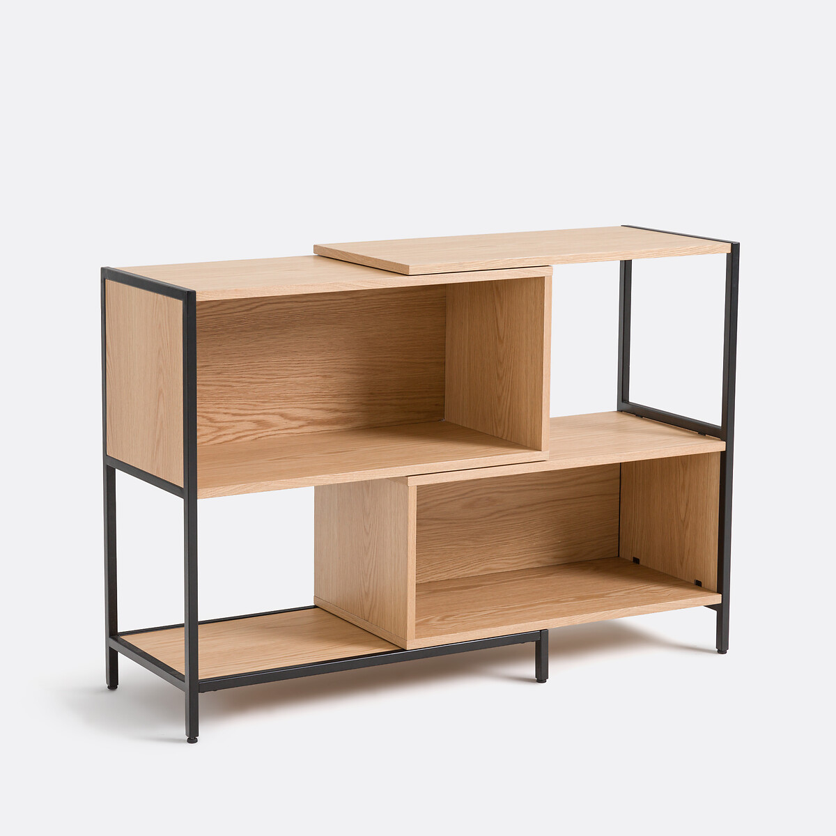 LA REDOUTE INTERIEURS<br>Mesa consolas modular e extensível em folheado de carvalho Volga