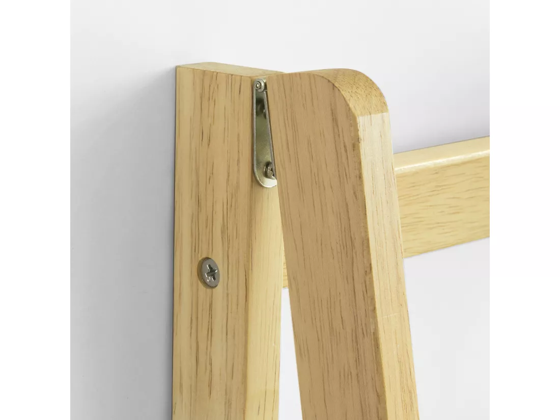 Bibliothèque Étagère Pliable Style Échelle Avec 4 Niveaux De Rangement, Frg162-n