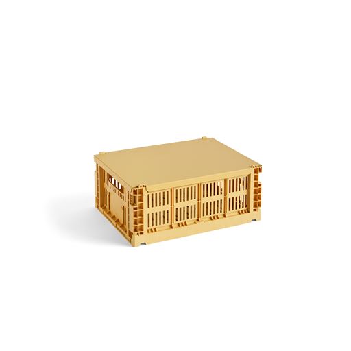 HAY Colour Crate Låg, Golden Yellow