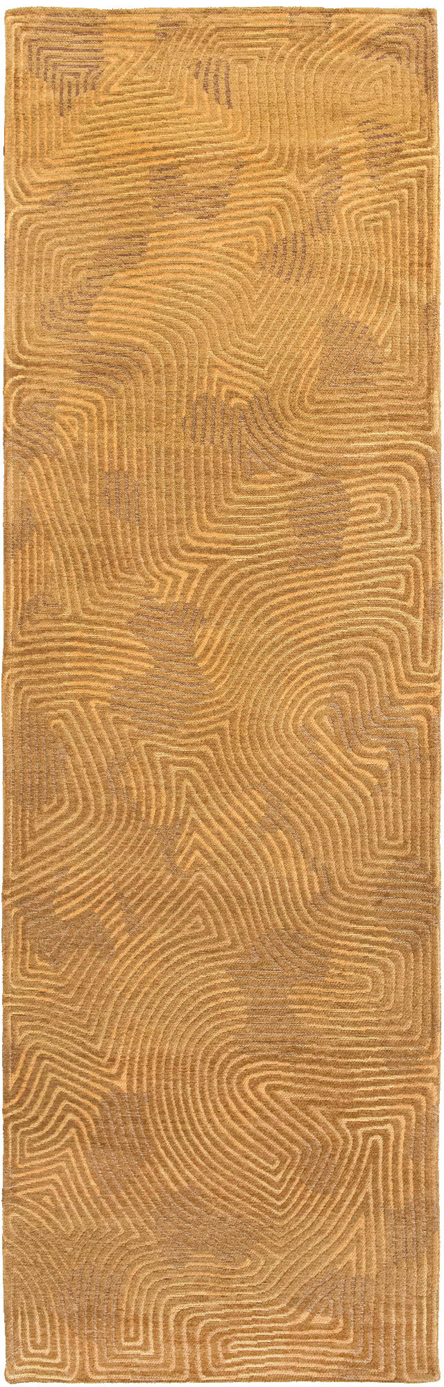 Ecorugs vloerkleed Coral goud 80x150 cm 80x250 cm