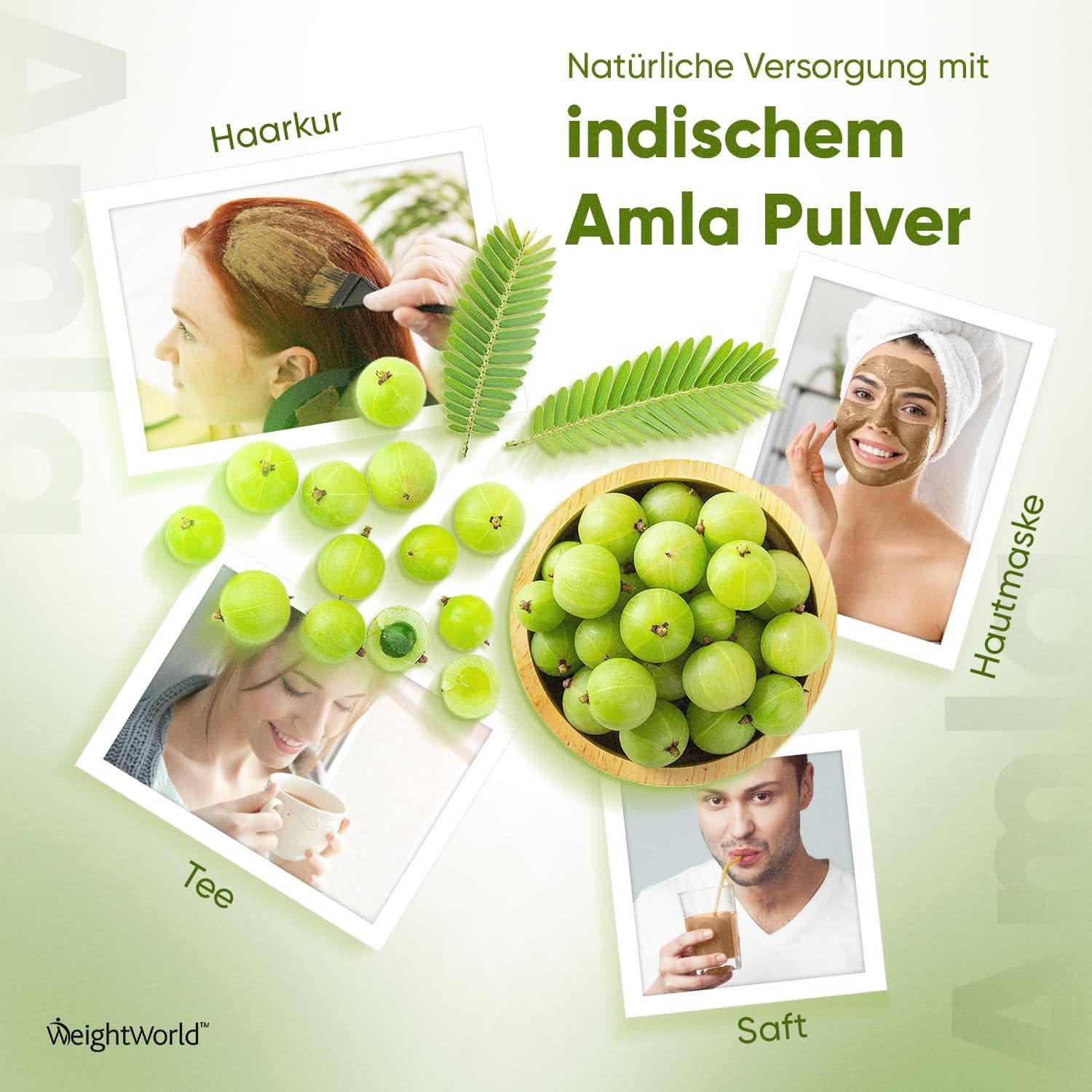 WeightWorld Bio Amla Beeren Pulver
