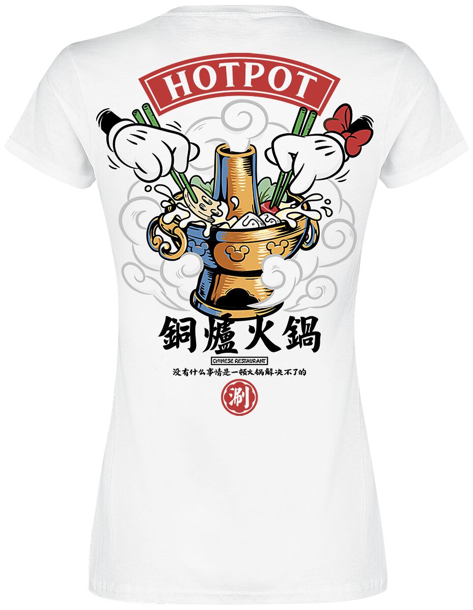 Chinese Hotpot | Mickey & Minnie Mouse T-Shirt Manches courtes