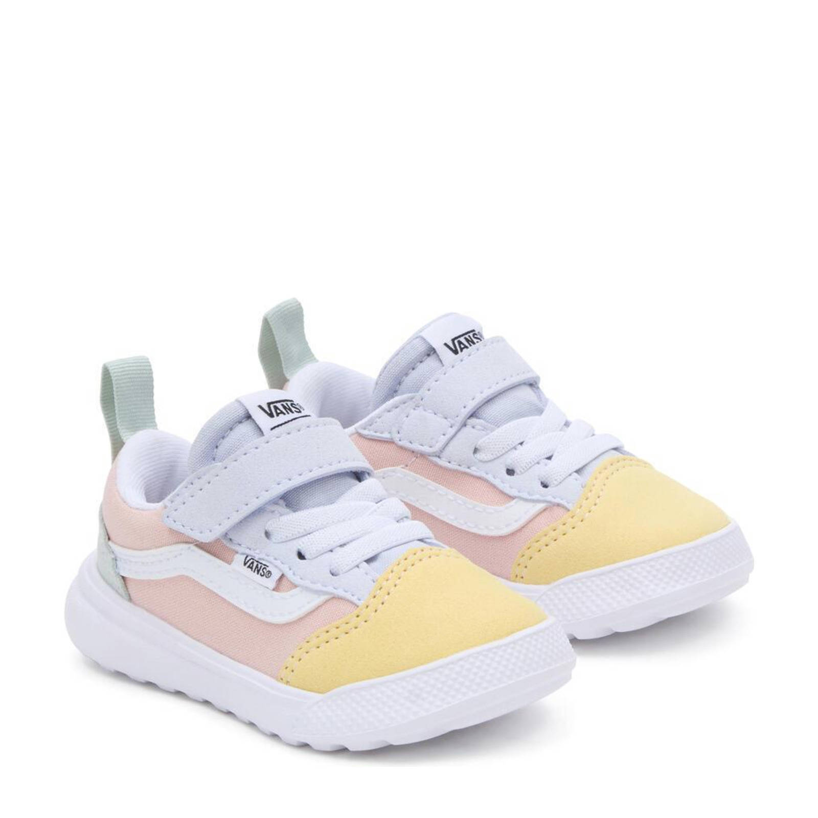 VANS UltraRange 66 V sneakers wit/roze/geel