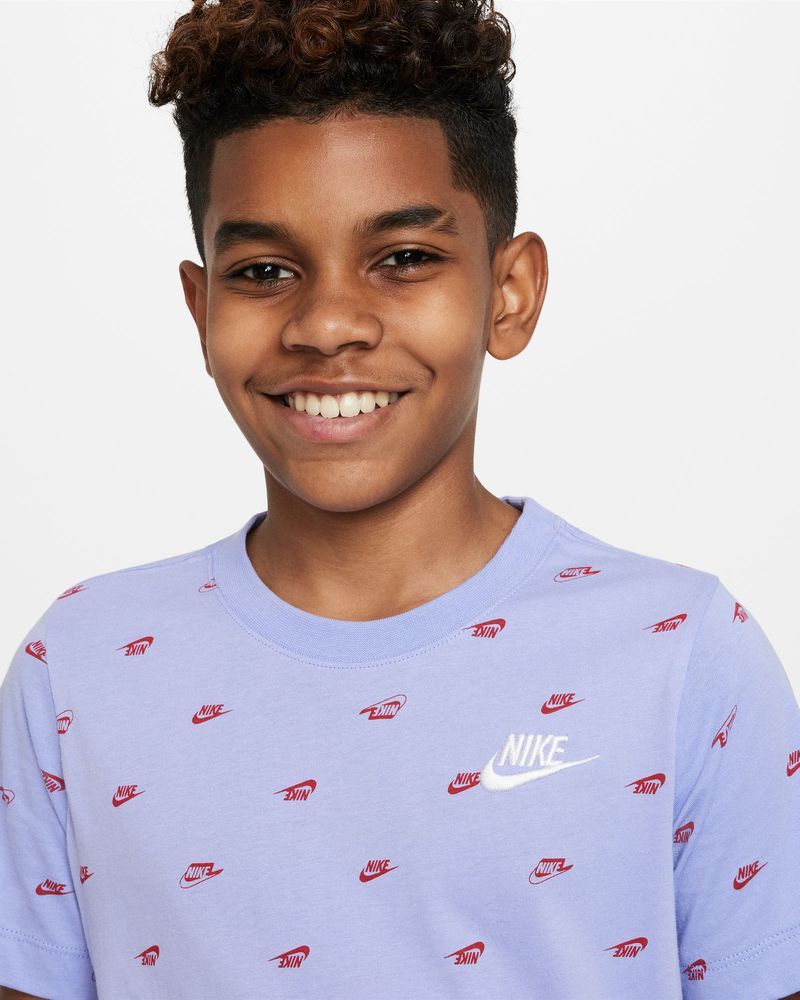T-shirt Nike Sportswear Violet pour enfant