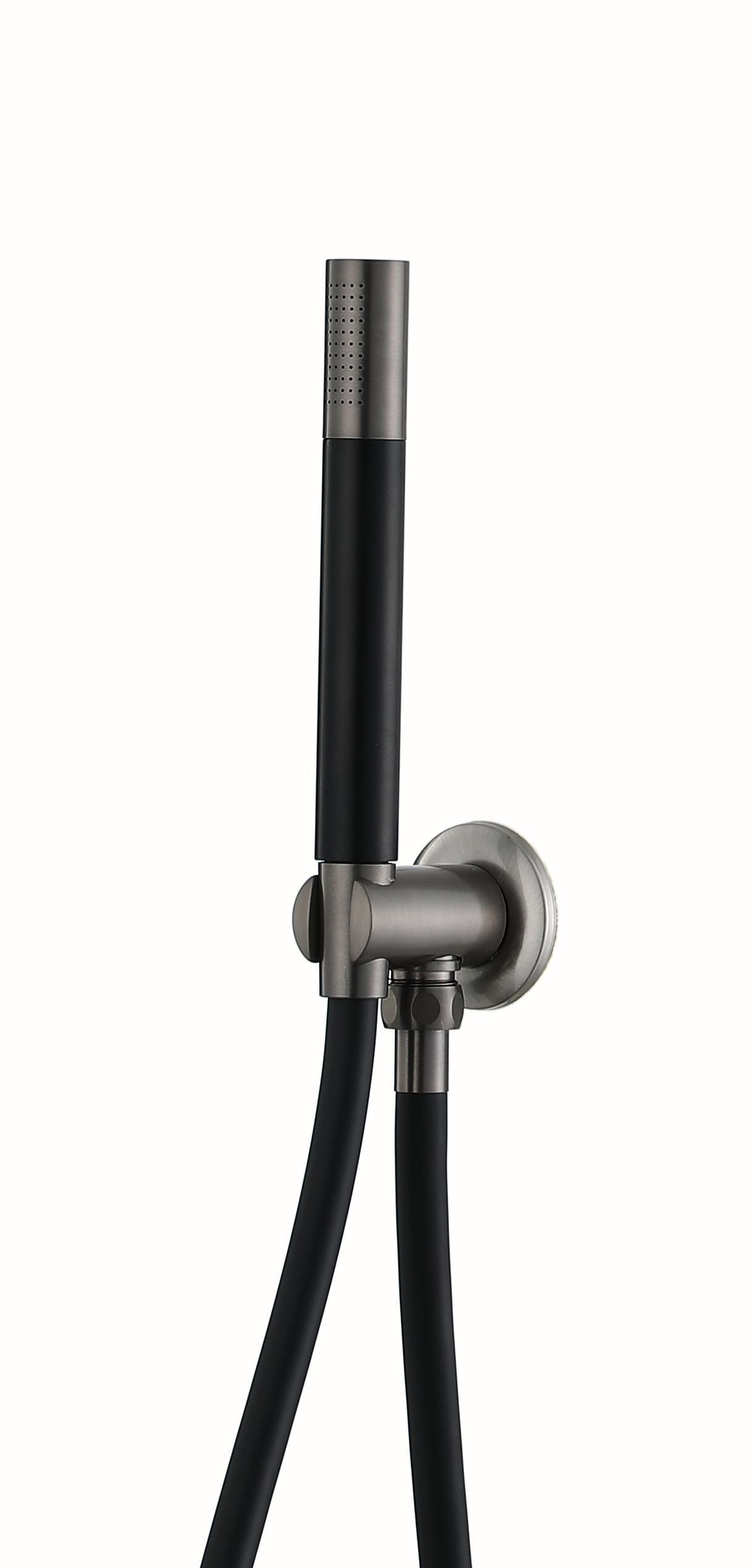 Saniclear Iron Pro inbouw regendouche met wandarm en 30cm hoofddouche verouderd ijzer - gunmetal
