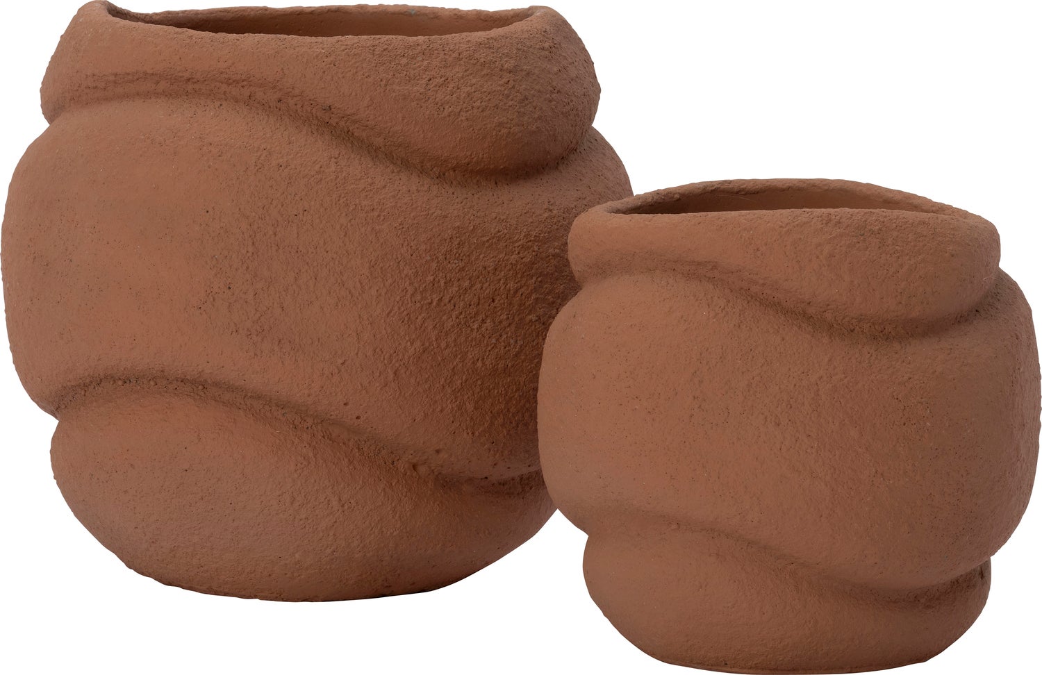 Intratuin bloempot Lilo terracotta D 13 H 12 cm