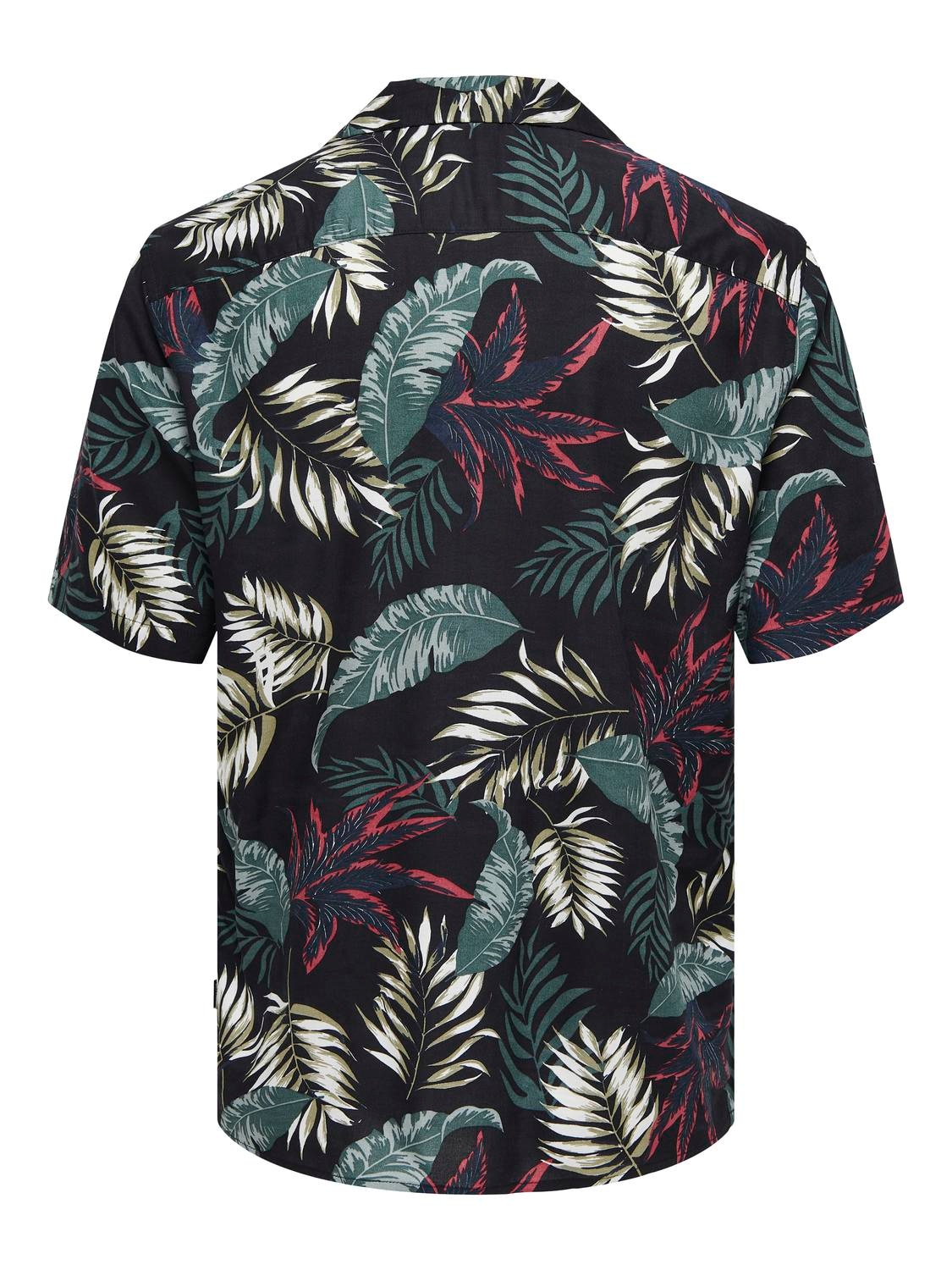 ONLY & SONS Hawaiihemd »ONSWAYNE LIFE AOP SS VISCOSE SHIRT NOOS«