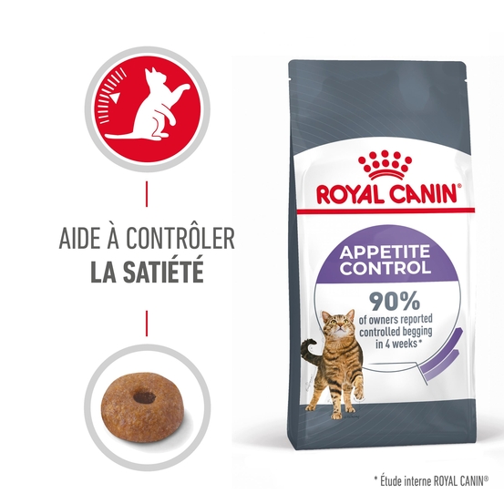 Croquettes chat quemandeur Appetite Control Sterilised 3.5kg