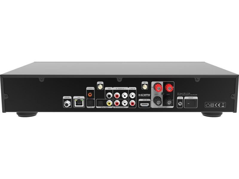 Telestar Netzwerk-Audioplayer TOP 550 Schwarz All-In-One-HiFi-System mit DAB /FM, Internetradio und CD-Player