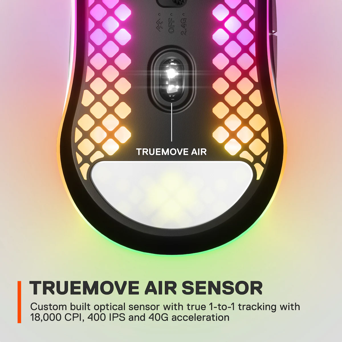 SteelSeries Aerox 3 Wireless gamingmus