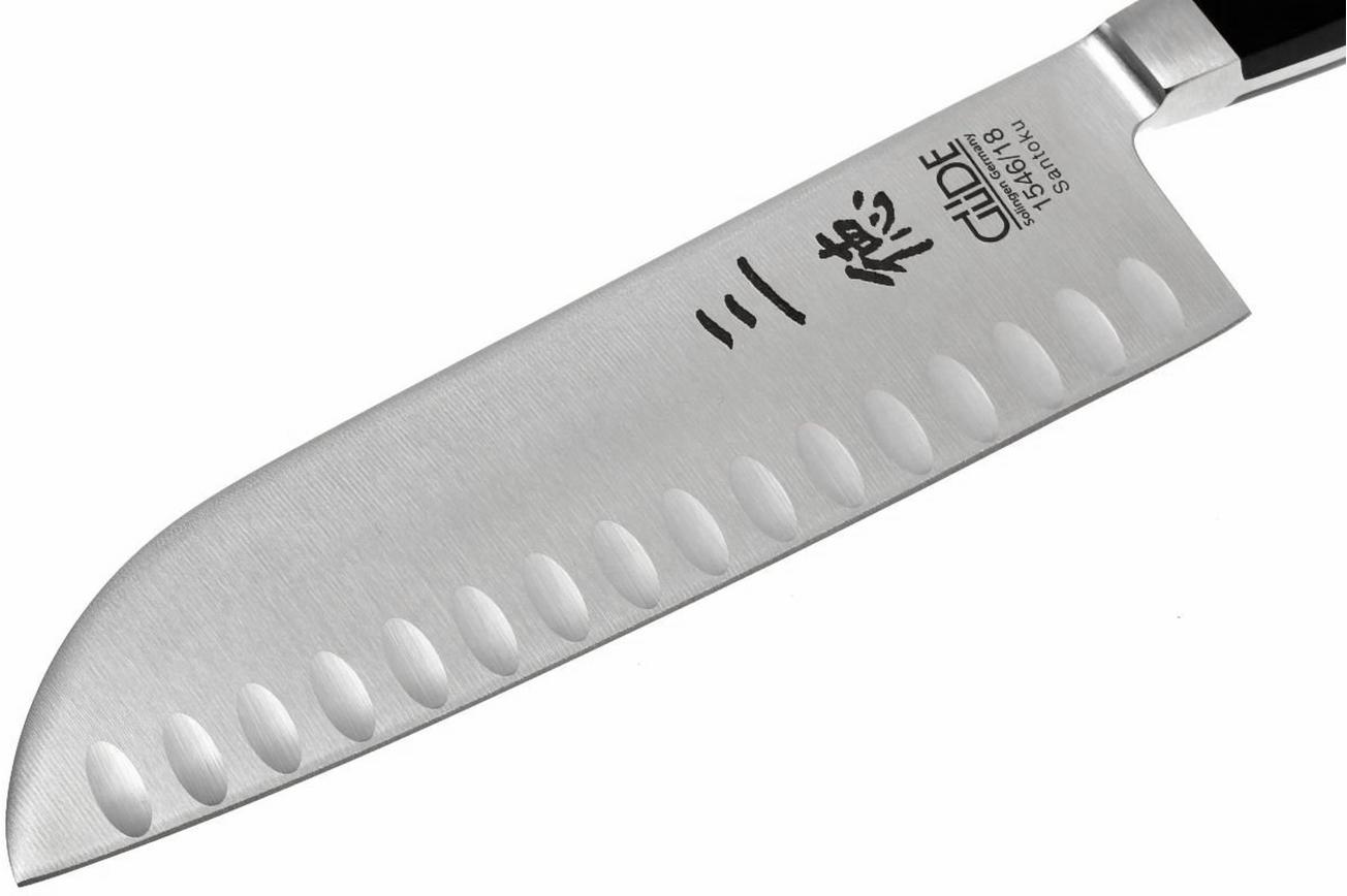 Güde Alpha santoku met kuiltjes, 1546/18
