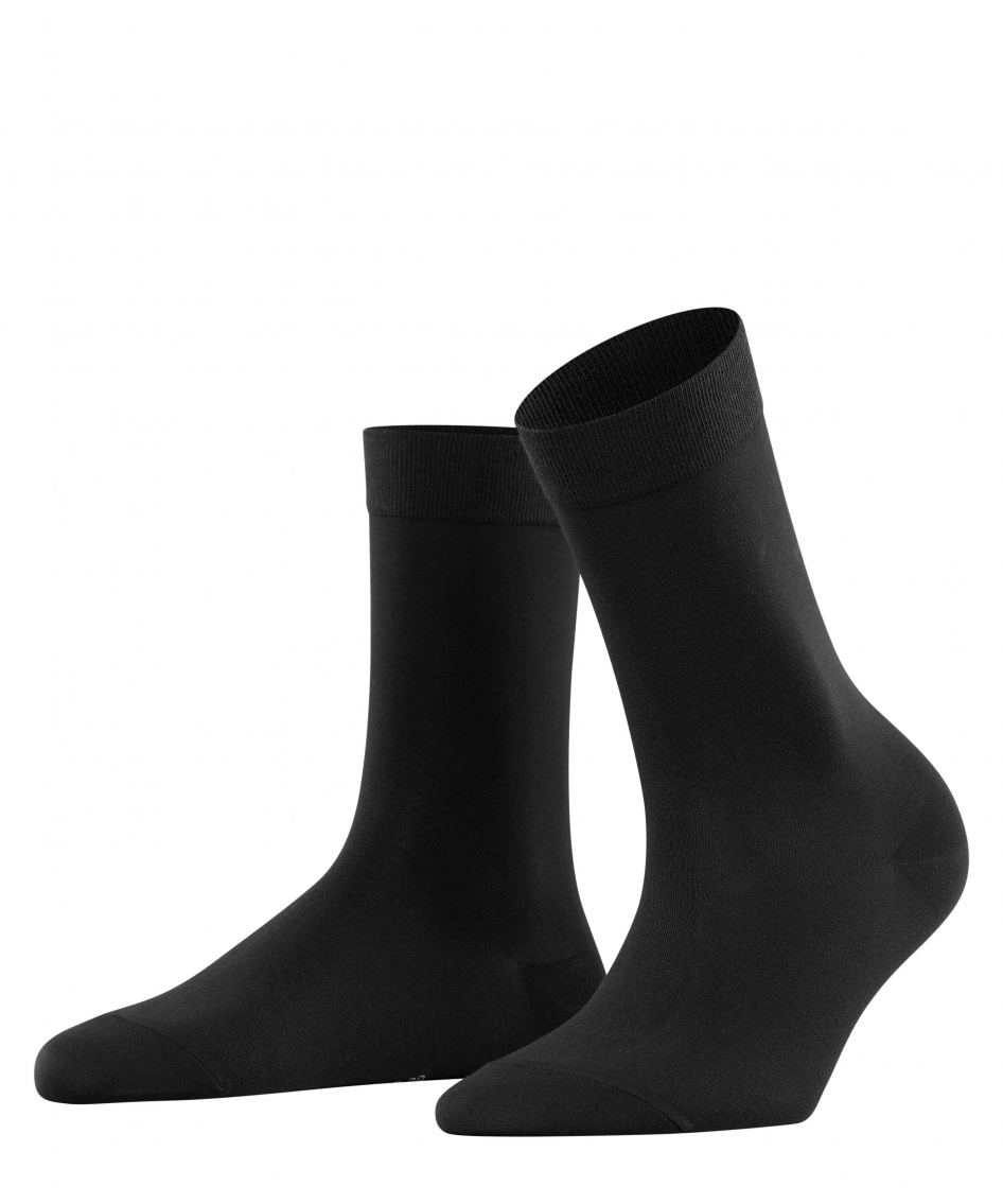Falke Cotton Touch Socken in Schwarz