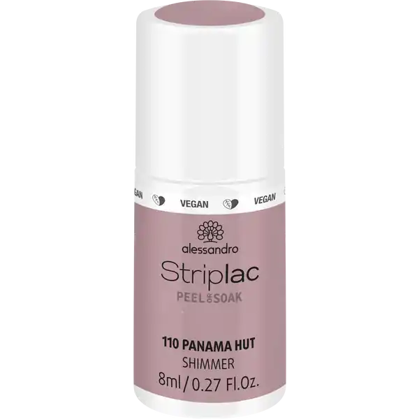 STRIPLAC PEEL OR SOAK PANAMA HUT -VEGAN