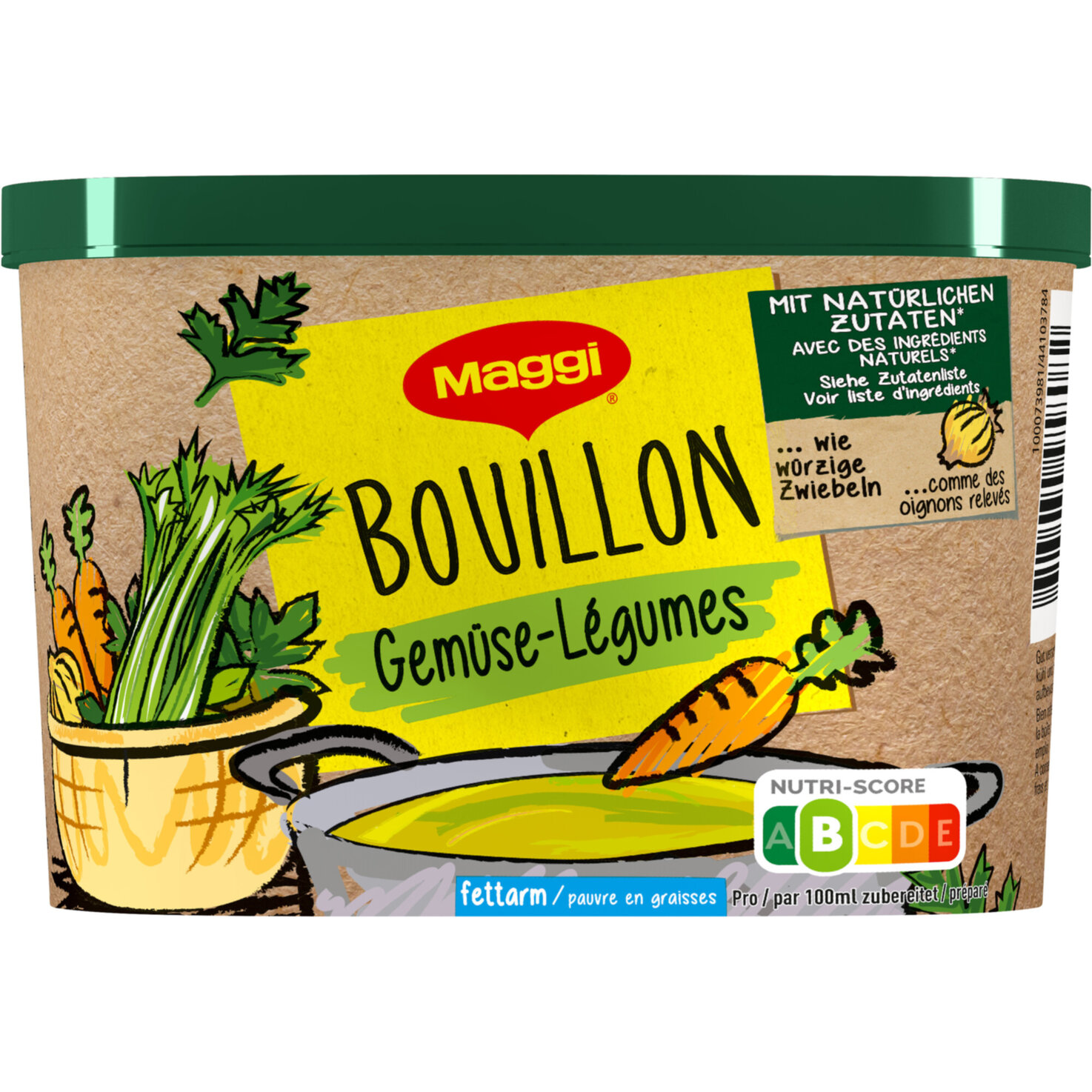 Maggi Natural Gemüse Bouillon Pulver