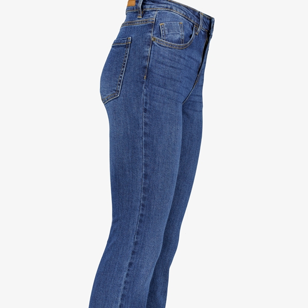 TwoDay dames flared jeans donkerblauw