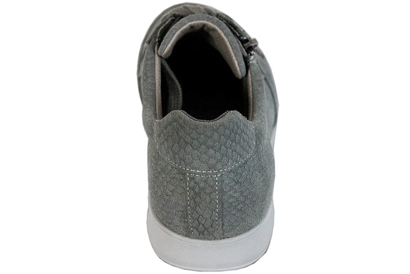 NEW FEET GRØN SKO I PRÆGET NUBUCK