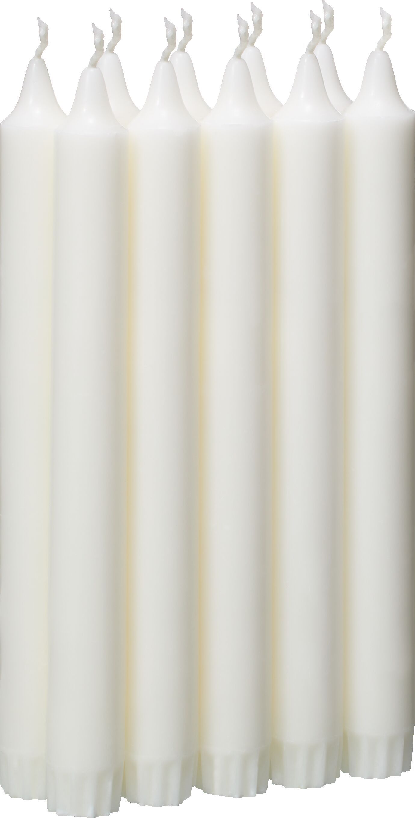 EILA Stabkerze - Weiss / H: 20.0 cm