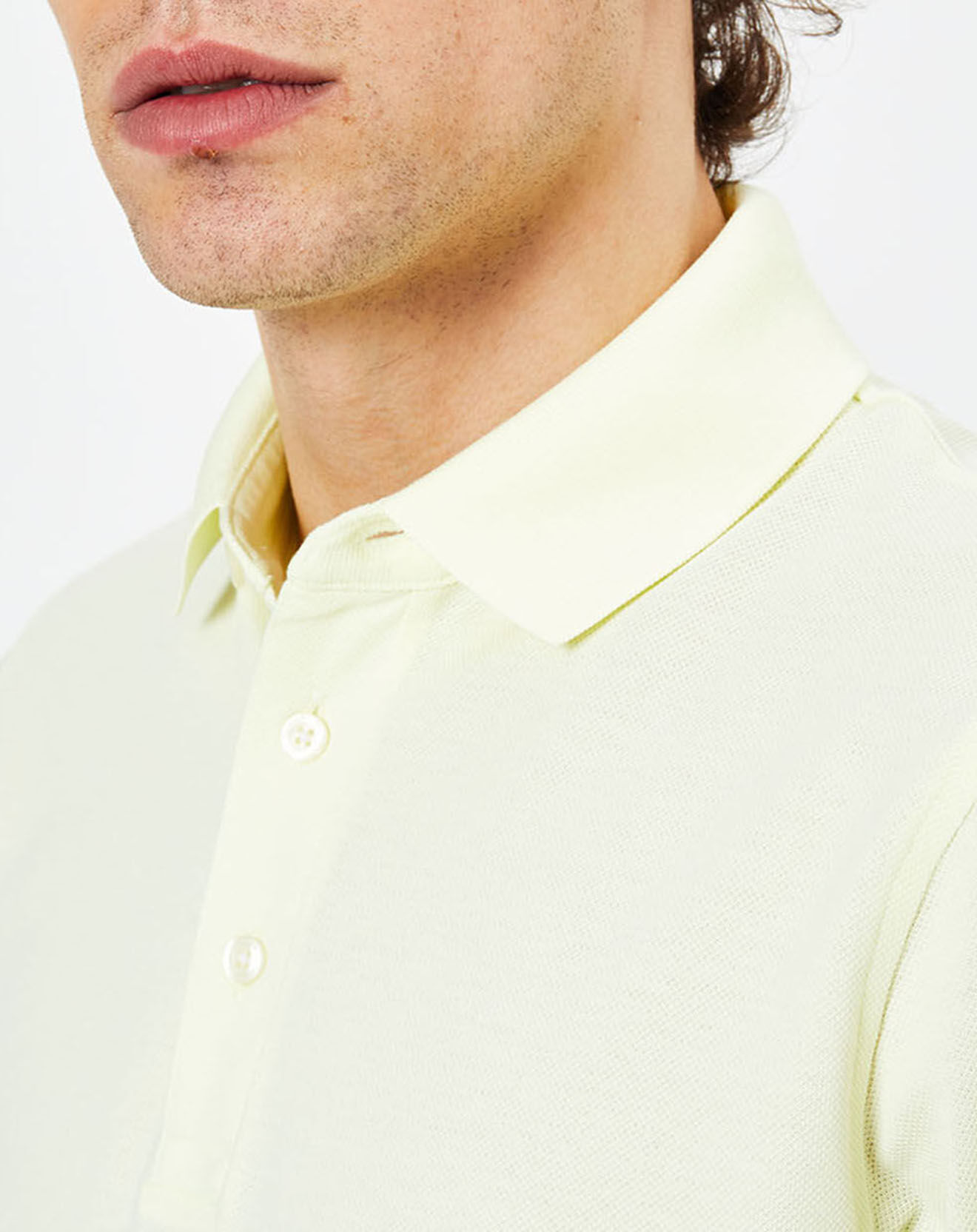 Tommy Hilfiger Polo slim fit 1985 jaune clair