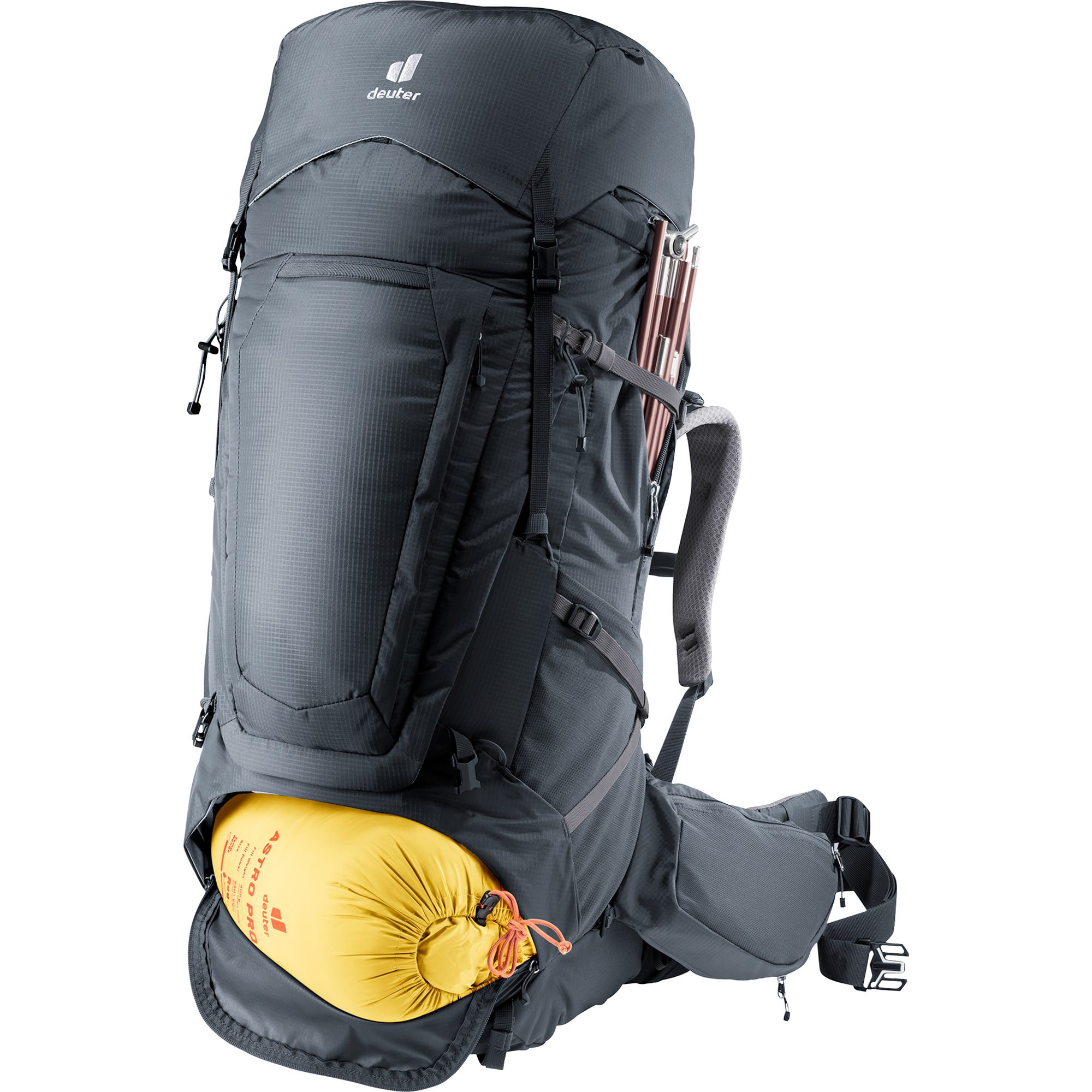 deuter Aircontact Pro 85+10 Trekkingrucksack schwarz