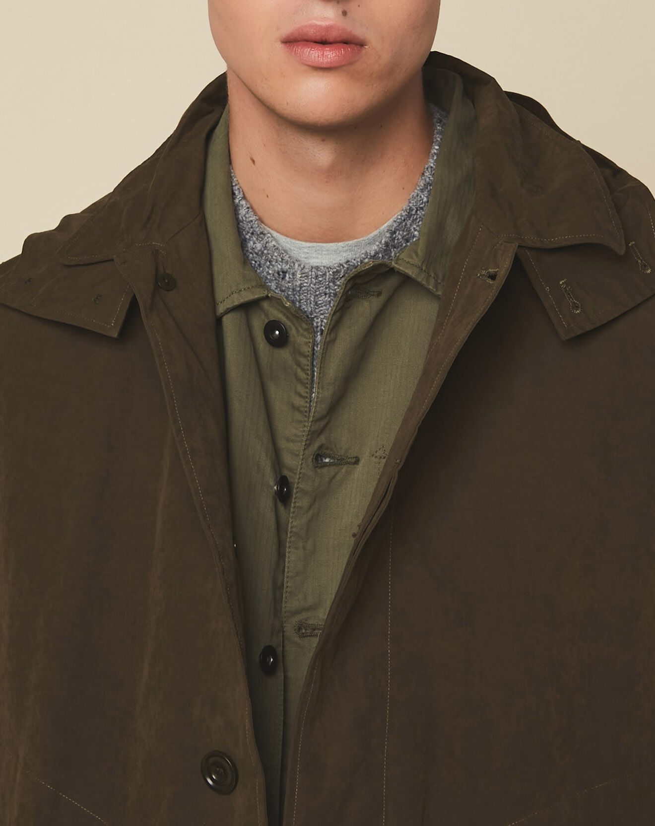 Hartford Parka légère Cleeve army