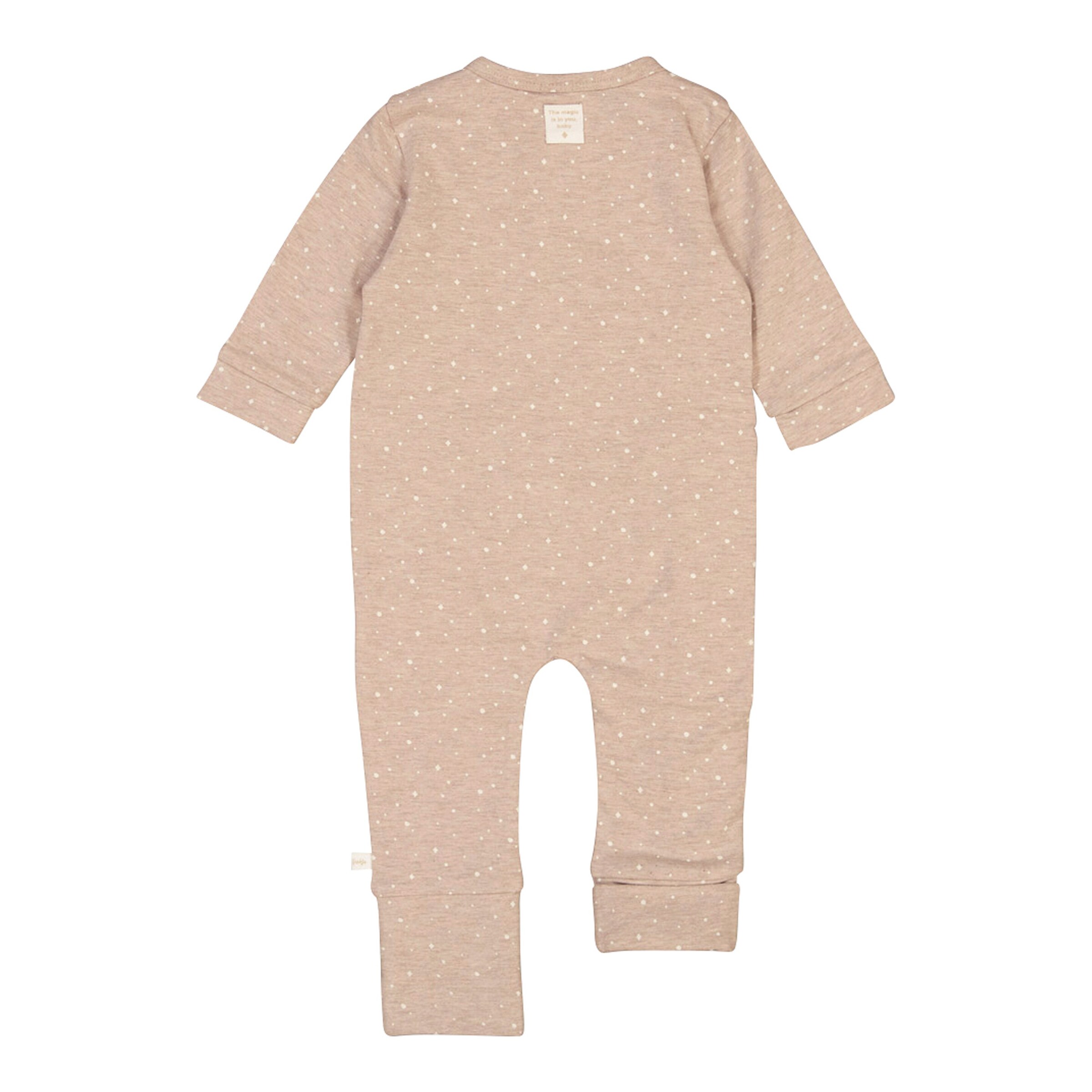 Feetje Overall mit Klappfuß Magic taupe