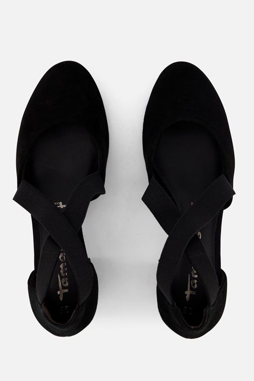 Tamaris Pumps zwart Leer