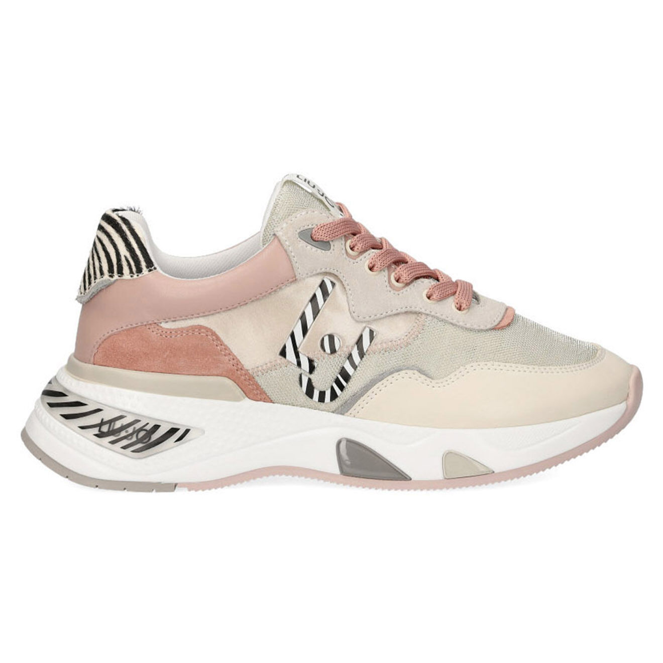 Liu-Jo Sneakers en Cuir Hoa crème