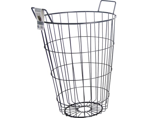 Metalen mand Ø 40 H 30 cm