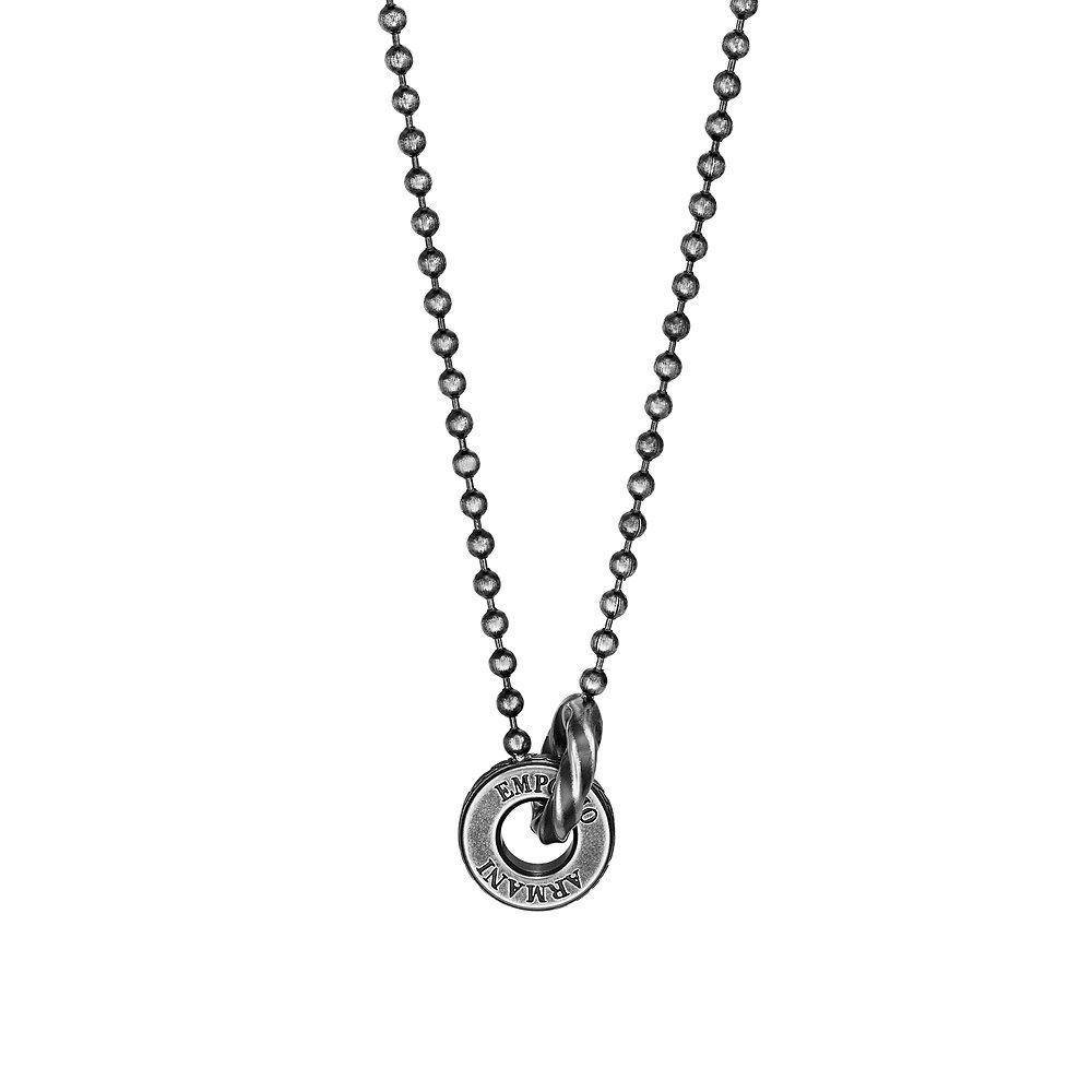 Emporio Armani collier EGS3027040 zilverkleurig