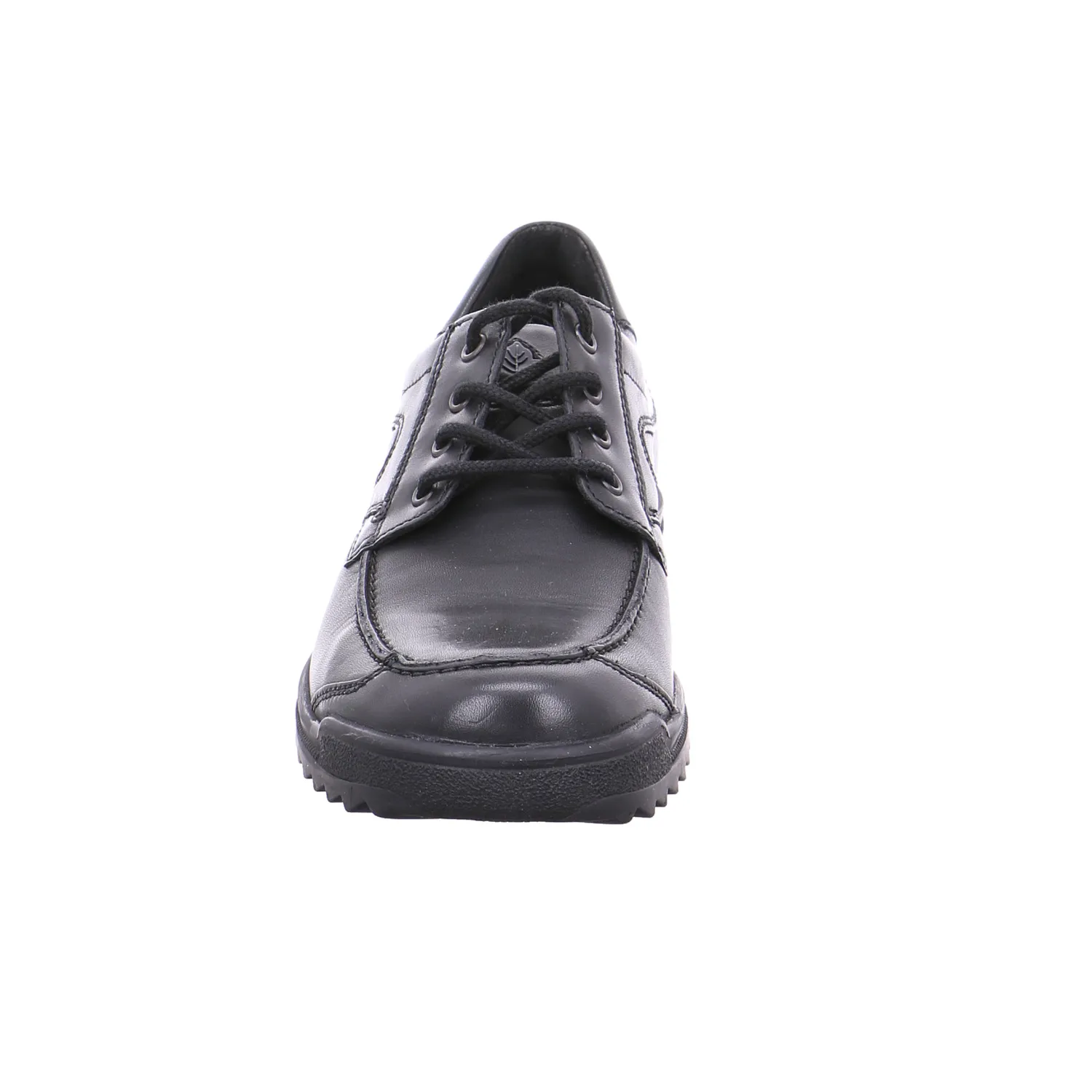 WALDLÄUFER Halbschuh Schwarz Leder