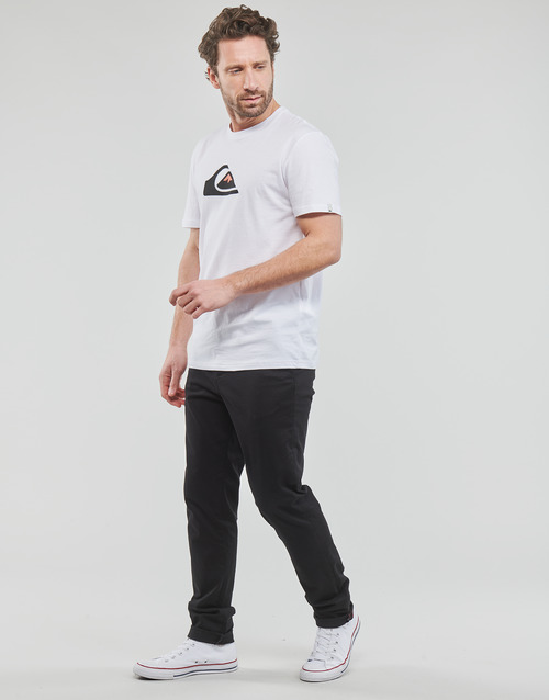 Quiksilver - COMP LOGO SS - Blanc / Marine