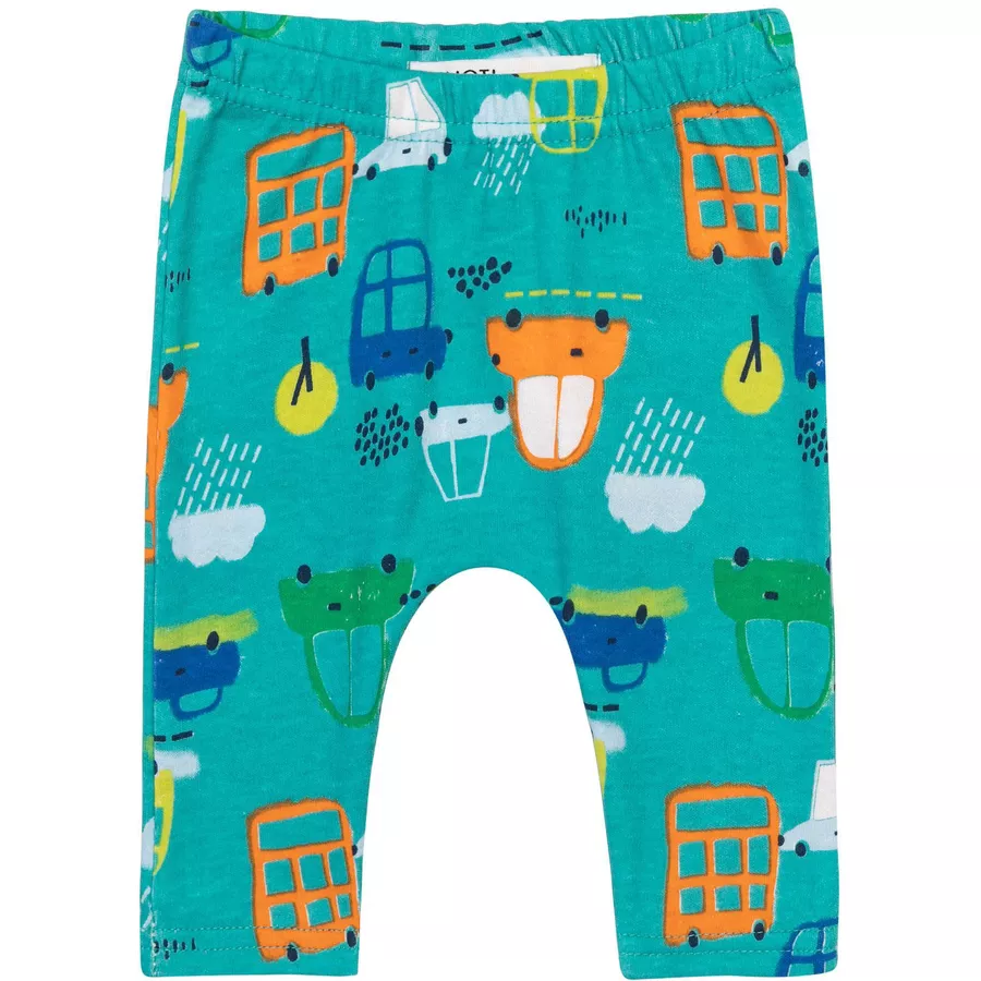 MINOTI 3er-Pack Leggings GrauGrünBlau