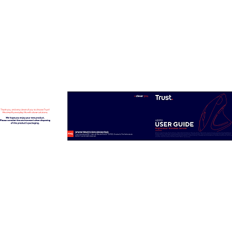 Trust Verto trådløs ergonomisk mus