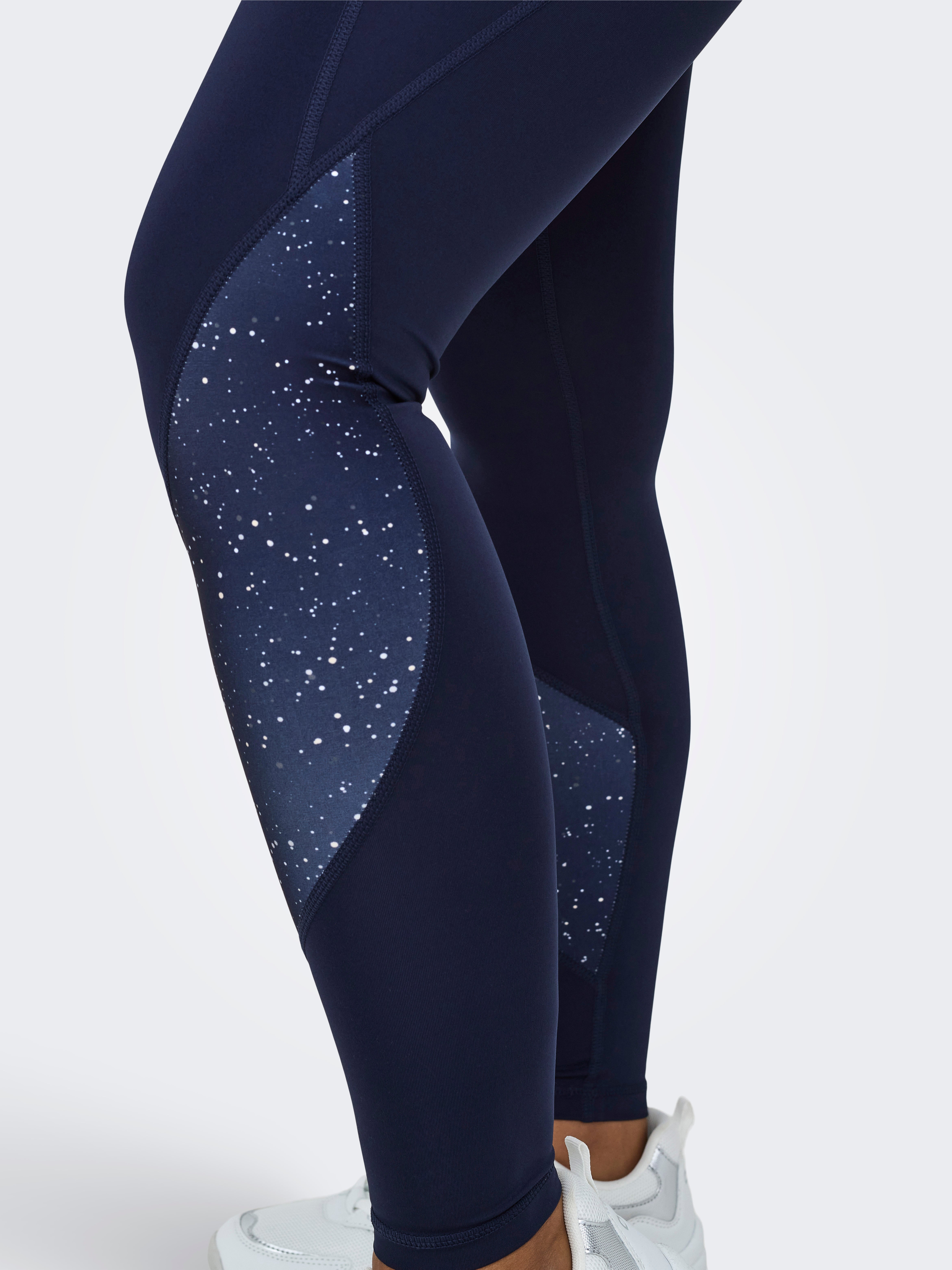 ONPRYA-3-STAR Hohe Taille Enger Schnitt Sportleggings Maritime Blue