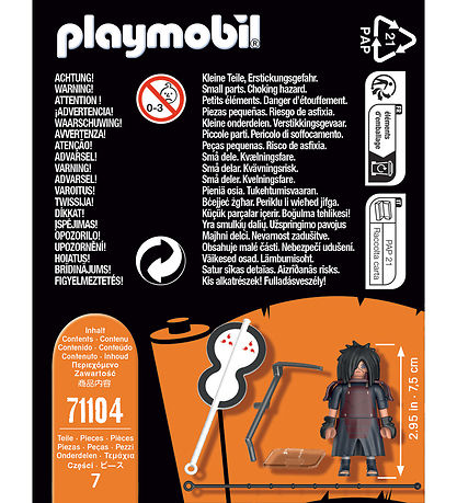 Playmobil Naruto - Madara - 71104 - 7 Teile