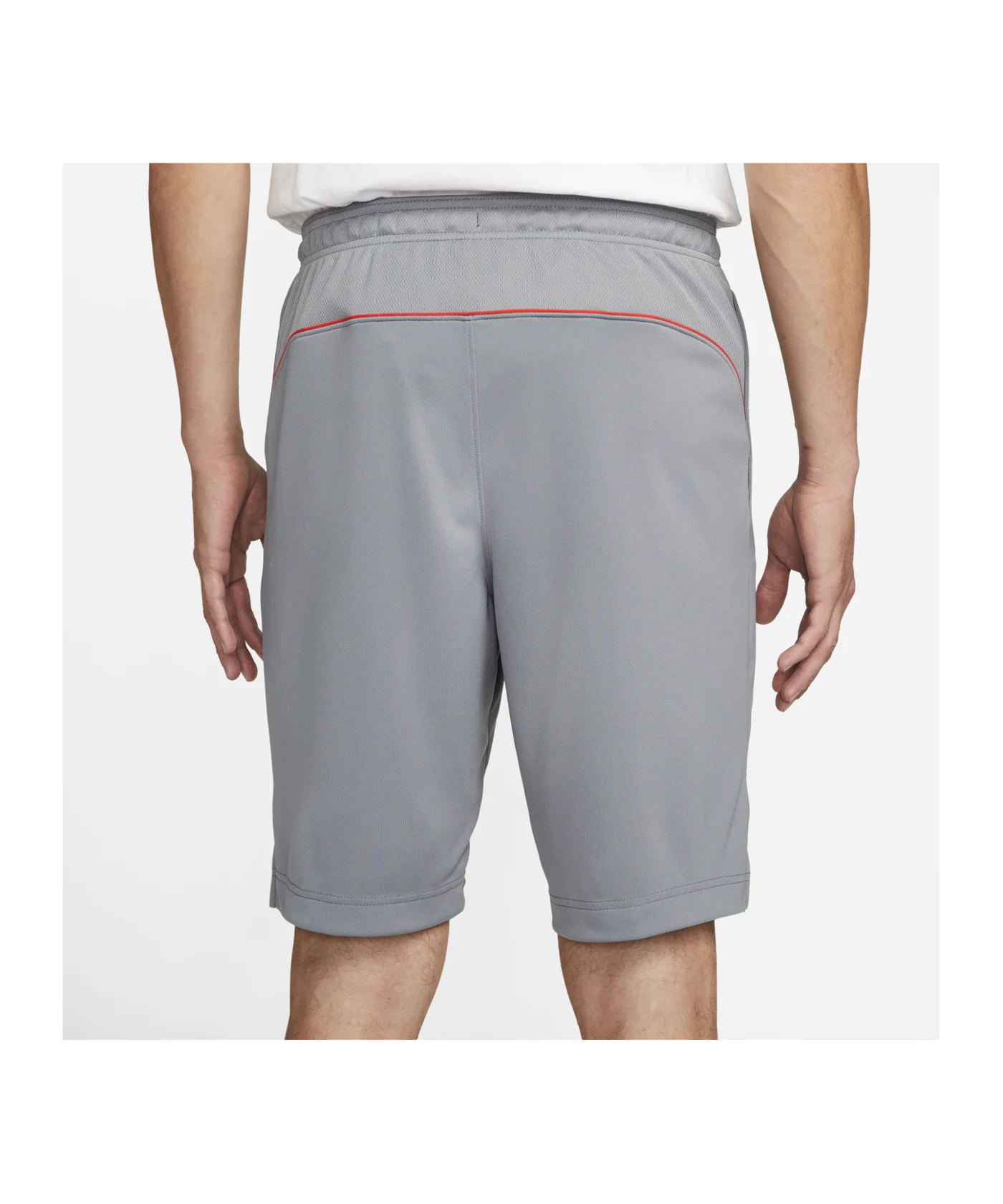 Nike F.C. Libero Soccer Short Grau Rot F065