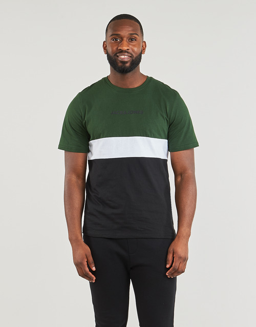 Jack & Jones - JJEREID BLOCKING TEE SS - Vert