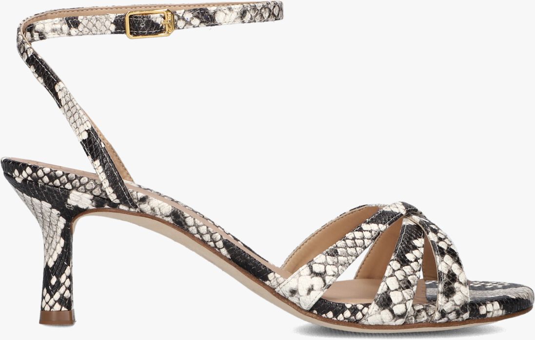 zwarte unisa sandalen met hak nombu