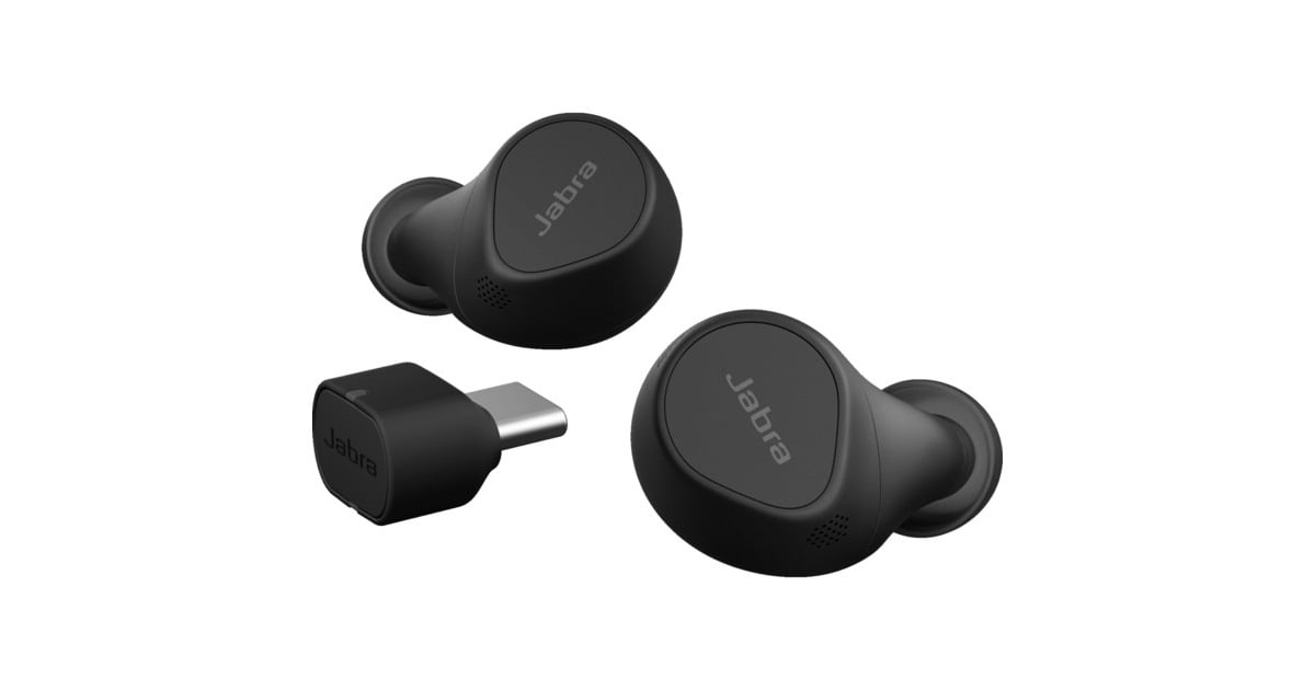 JabraJabra Evolve2 Buds              MS USB-C in-ear oortjes  (Zwart)